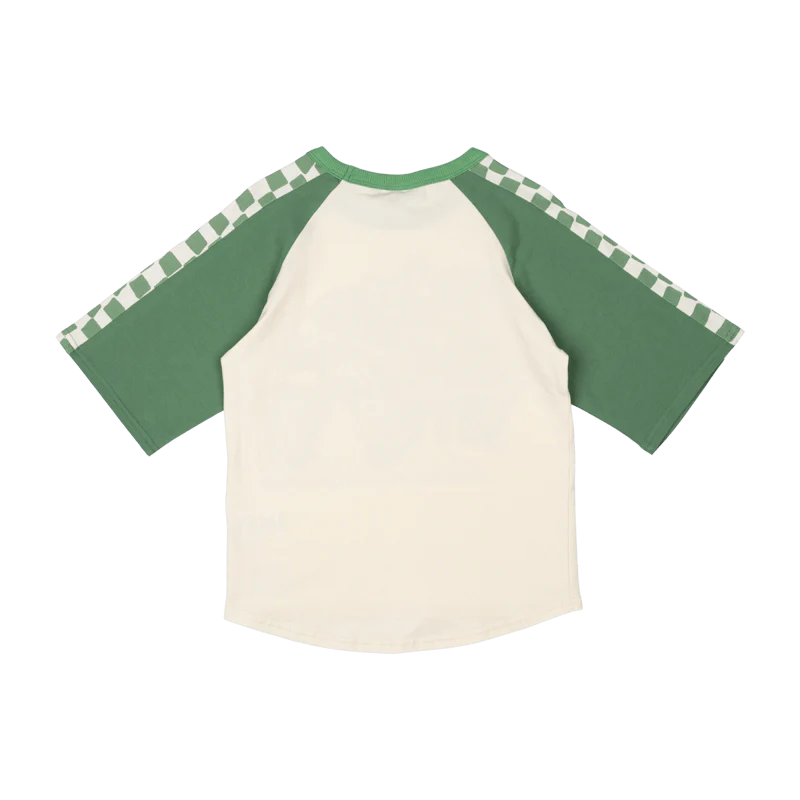 Rock Your Baby Green Machine 3/4 Sleeve T-Shirt - Image 3