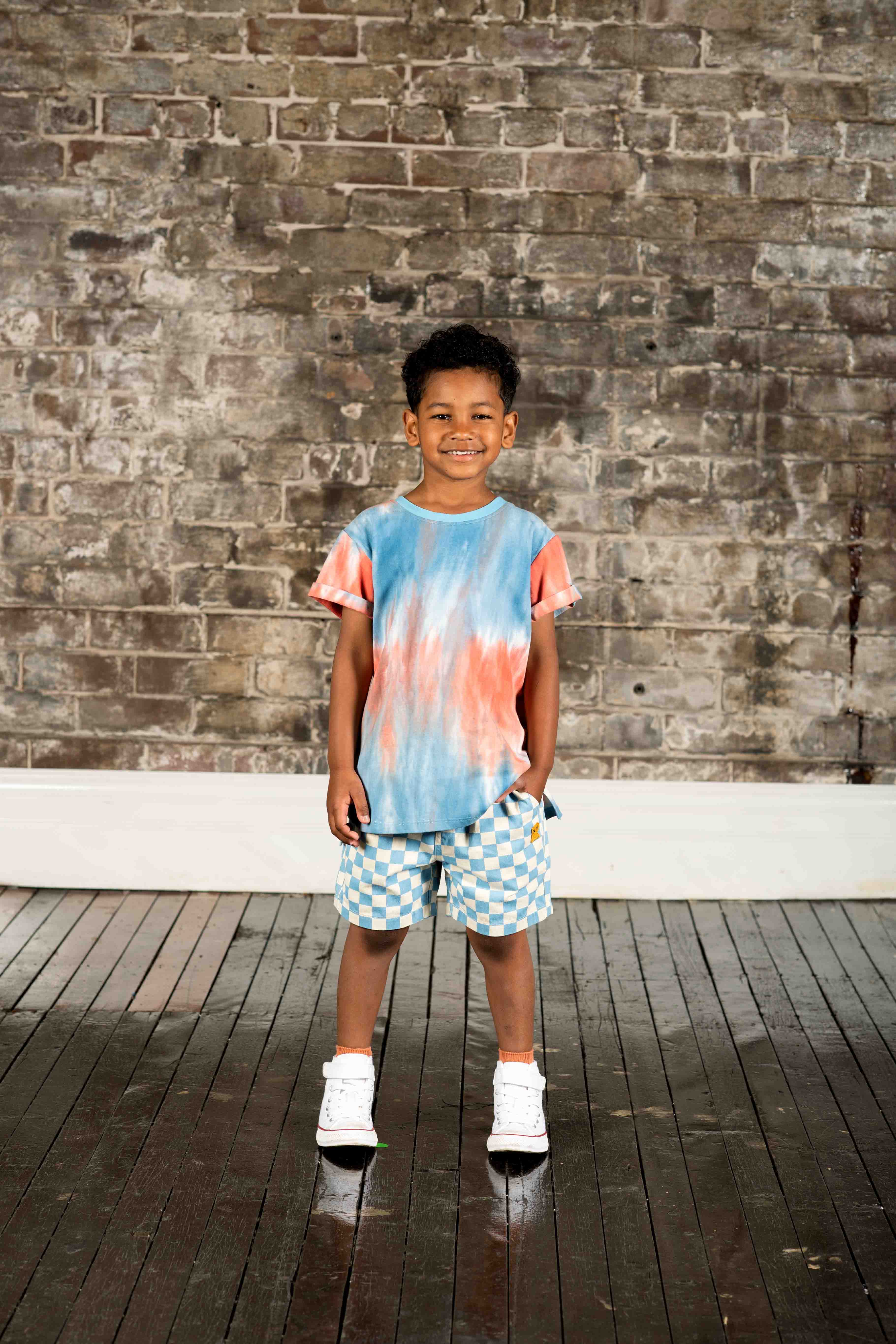 Rock Your Baby Hazy Tie Dye T-Shirt Boxy Fit - Image 2