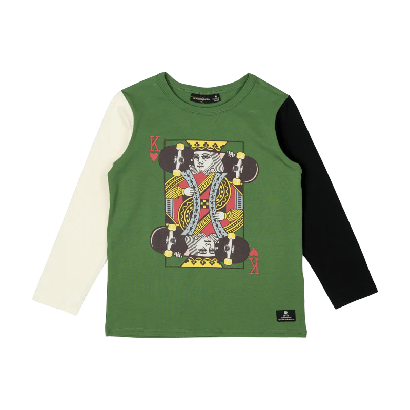 Rock Your Baby King Of Hearts Long Sleeve T-Shirt