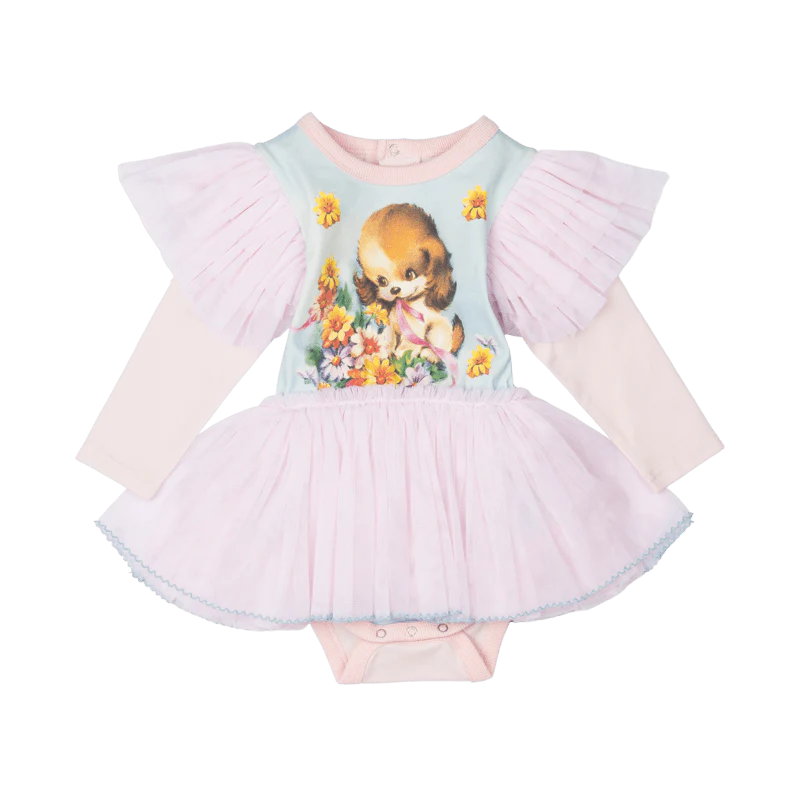 Rock Your Baby Little Puppy Baby Circus Dress