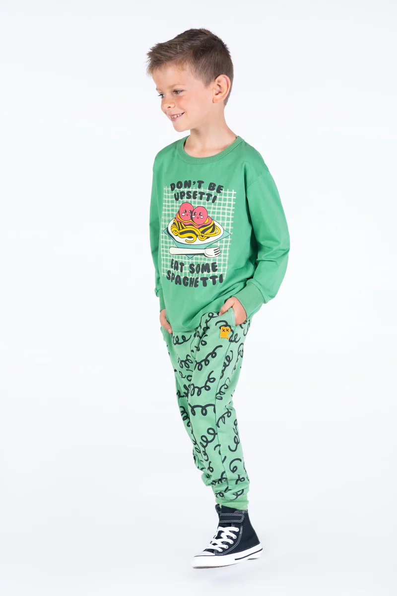 Long Sleeve T-Shirt - Eat Some Spaghetti - Image 2
