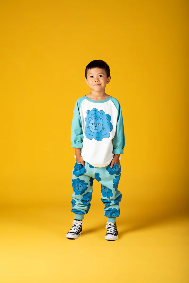 Rock Your Baby Mane Event Cream/Blue Long Sleeve T-Shirt - Image 2