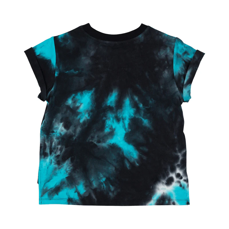 Rock Your Baby Marble Tie Dye Short Sleeve T-Shirt Boxy Fit - Image 3