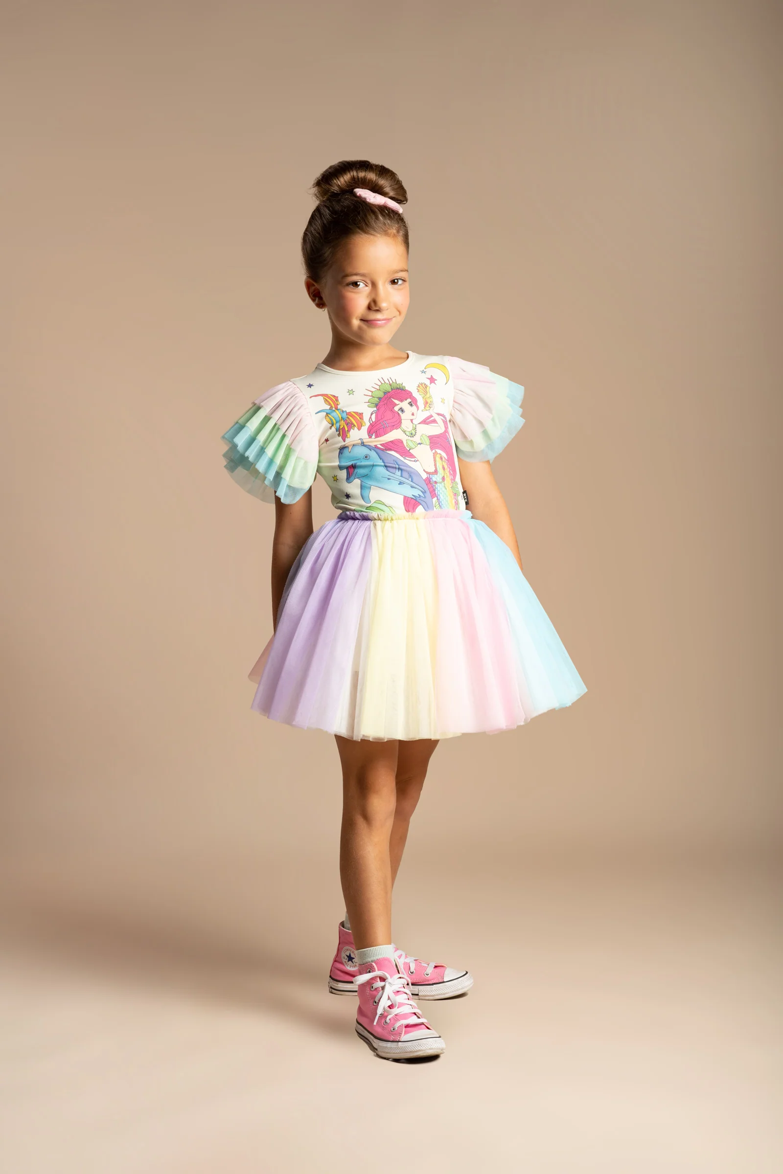 Rock Your Baby Mermaid And Friends Circus Dress - Image 4