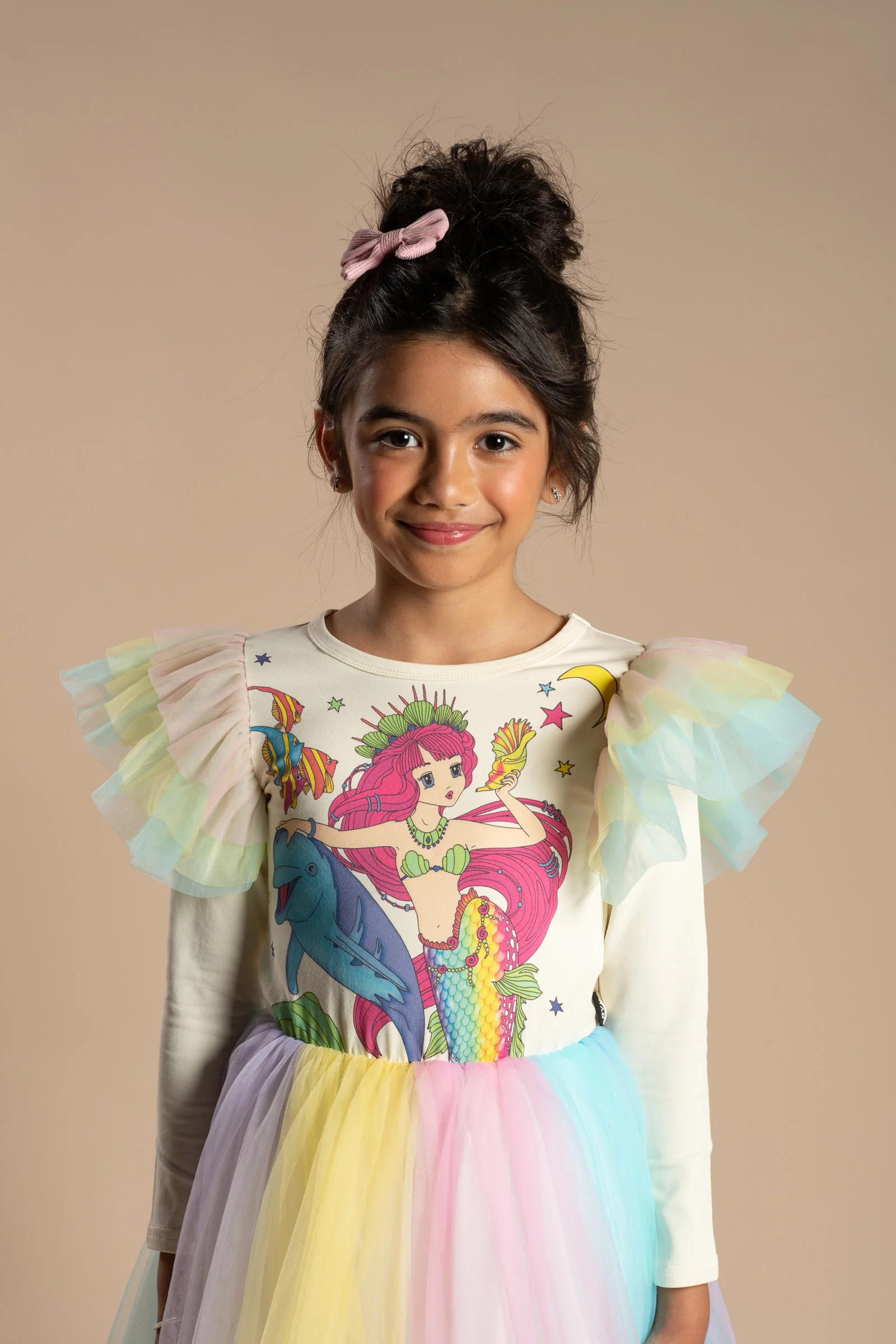 Rock Your Baby Mermaid And Friends Flounce Dress - Image 2