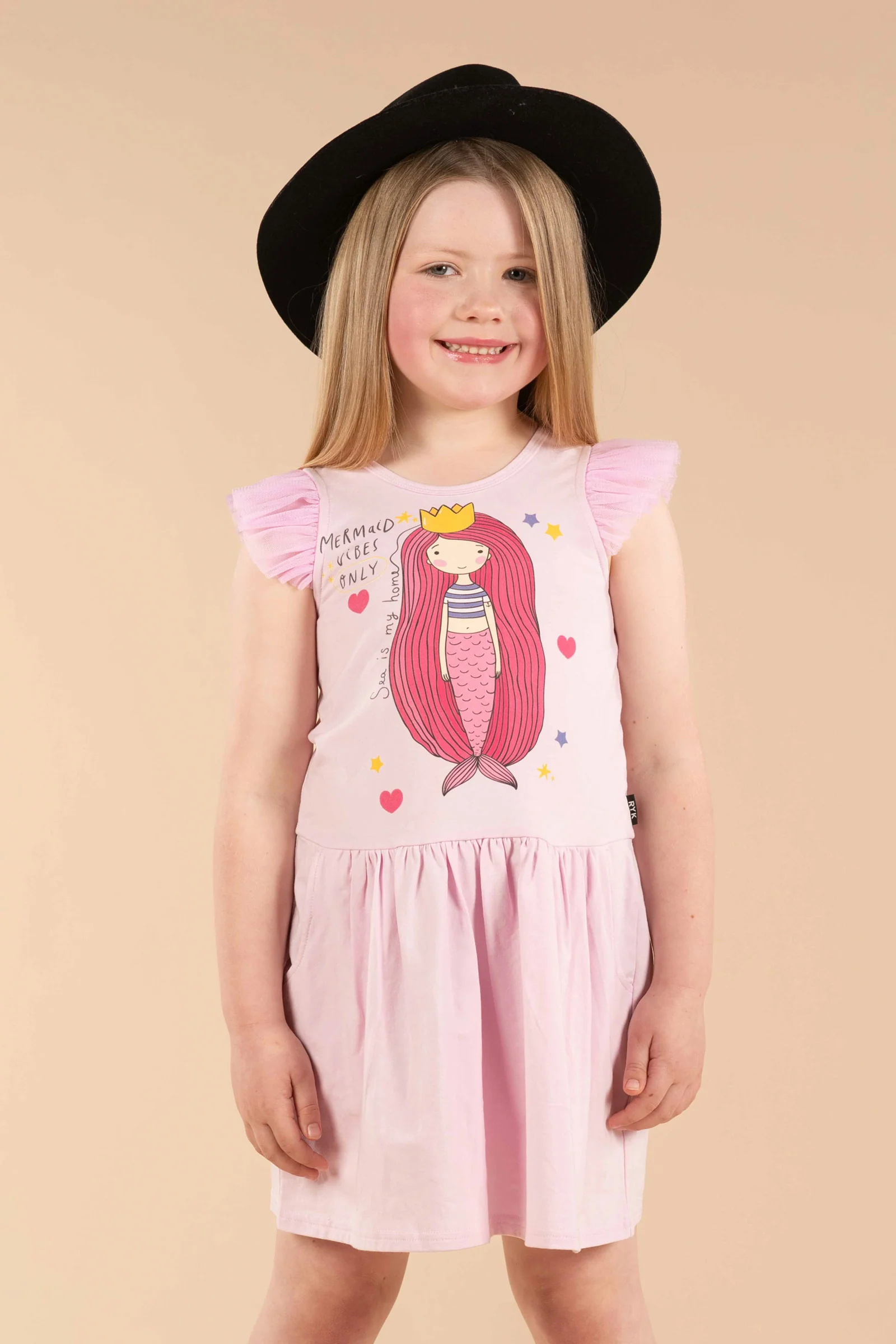 Rock Your Baby Mermaid Dreams Drop Waist Dress - Image 2