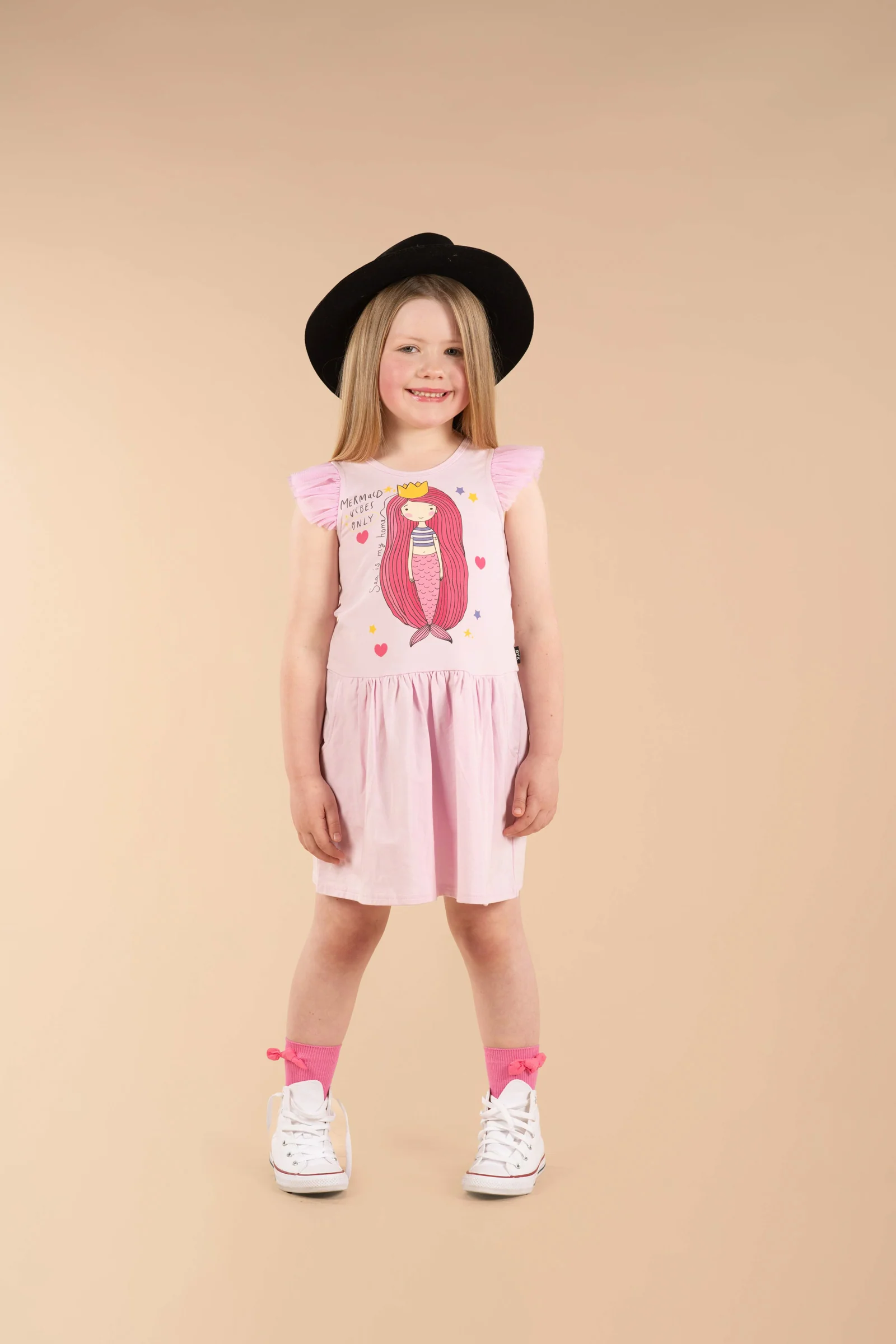 Rock Your Baby Mermaid Dreams Drop Waist Dress - Image 4