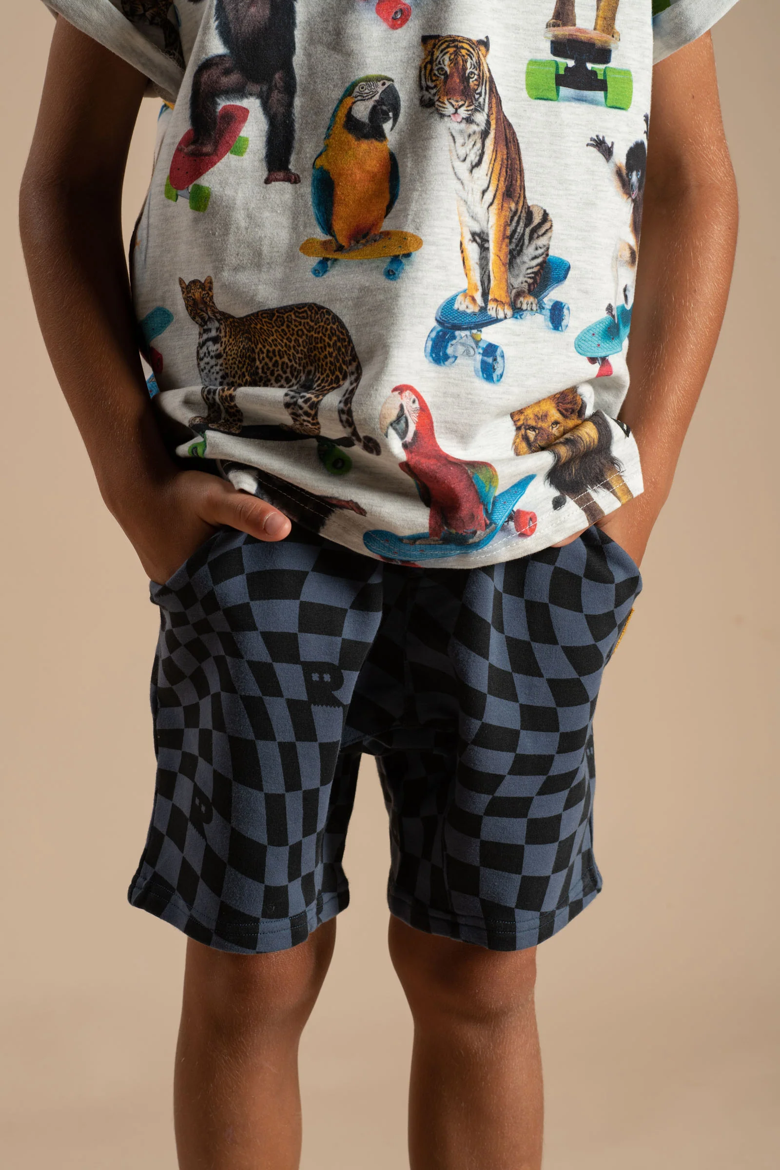 Rock Your Baby Navy Madness Shorts - Image 2