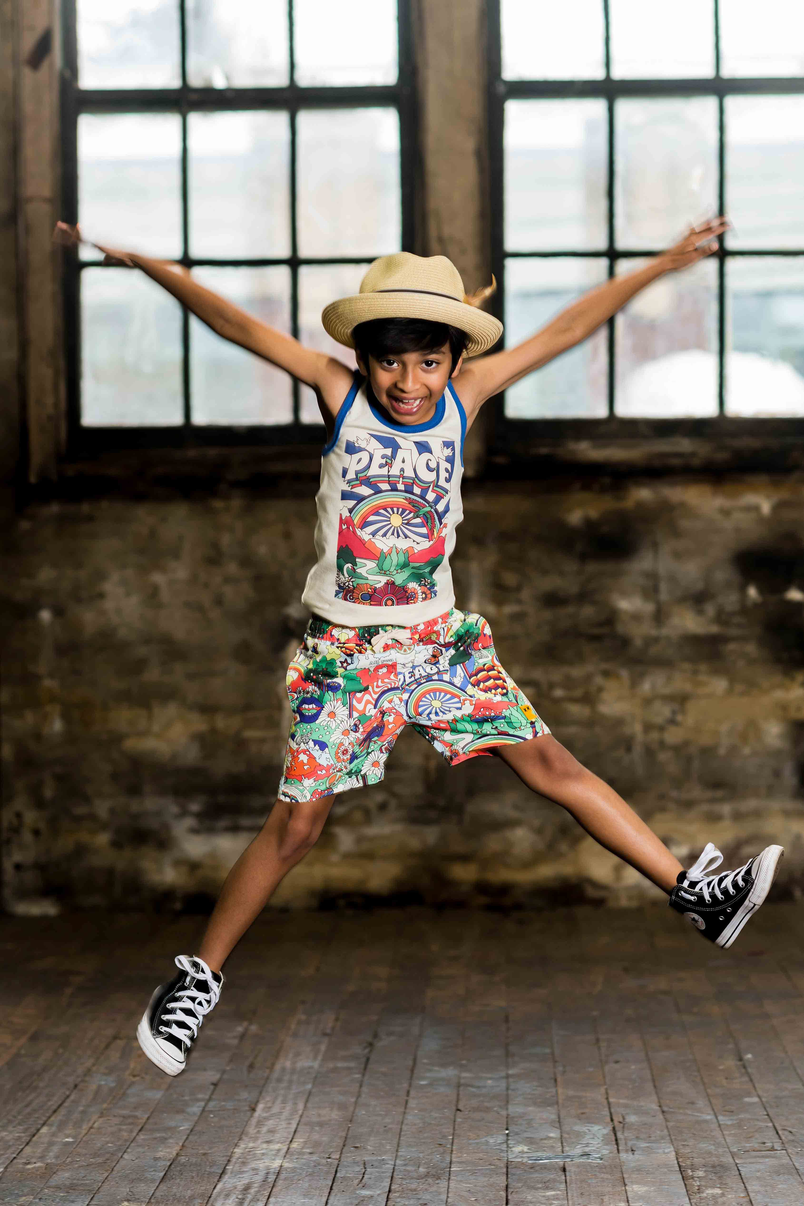 Rock Your Baby Peace Singlet - Image 4