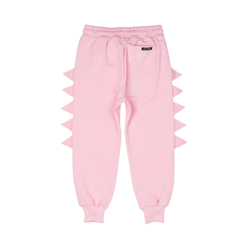 Rock Your Baby Pink Dinosaur Trackies - Image 3