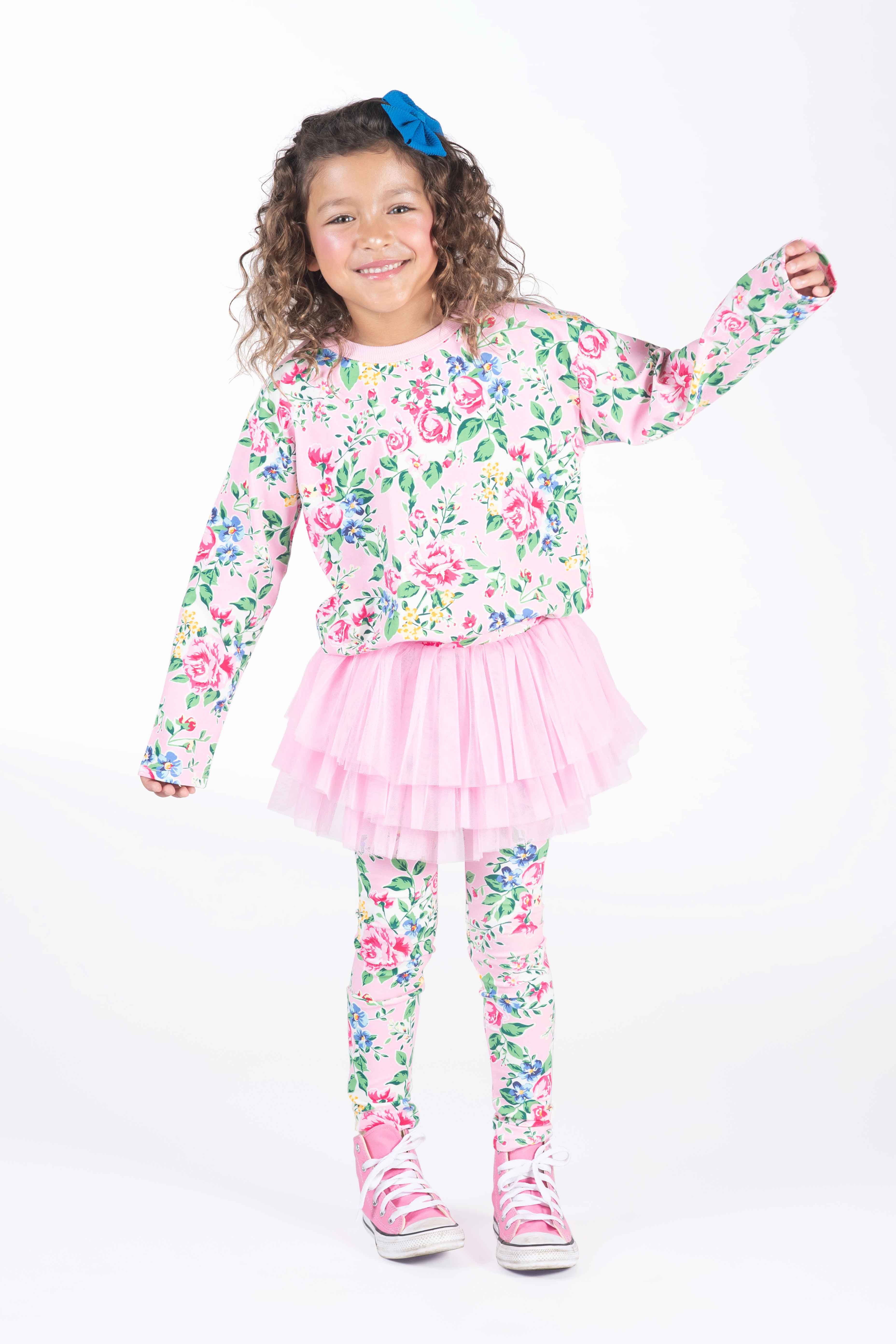 Pink Garden Long Sleeve T-Shirt - Image 2
