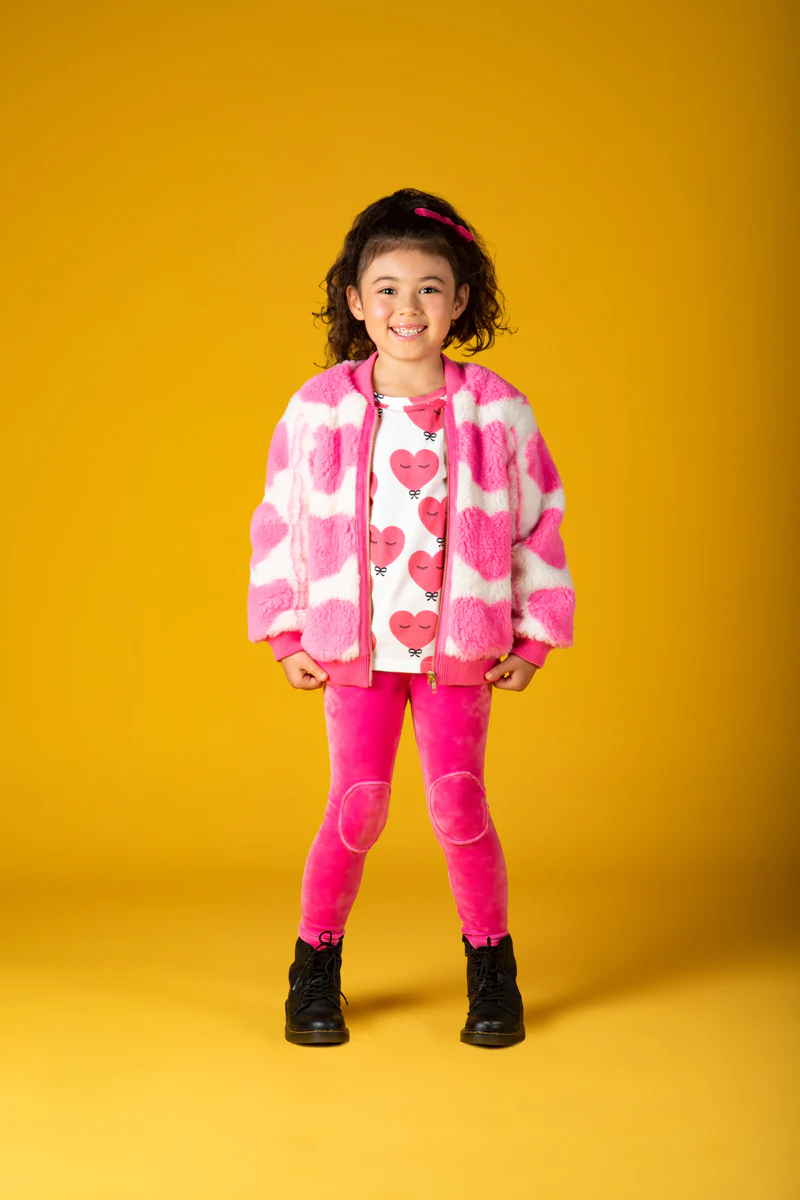 Rock Your Baby Pink Heart Long Sleeve T-Shirt - Image 6