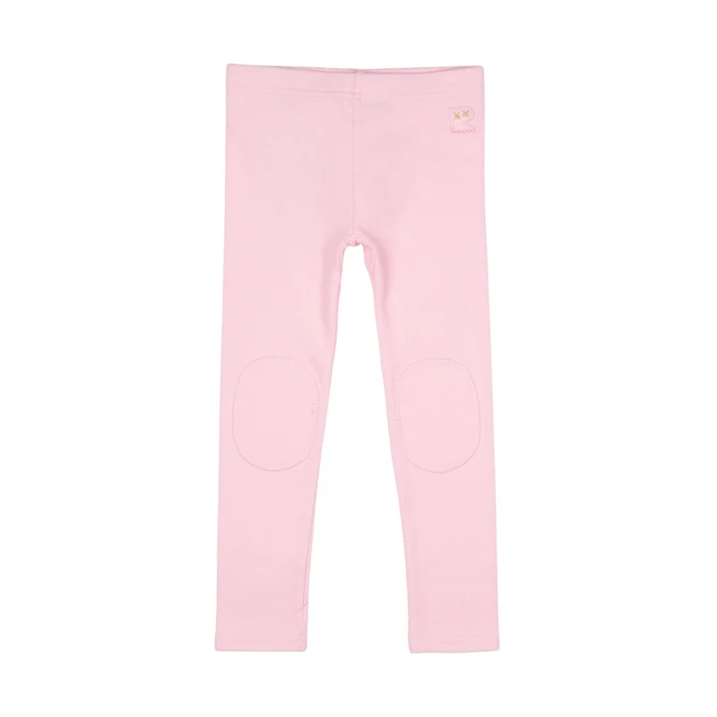 Rock Your Baby Pink Knee Patch Tights