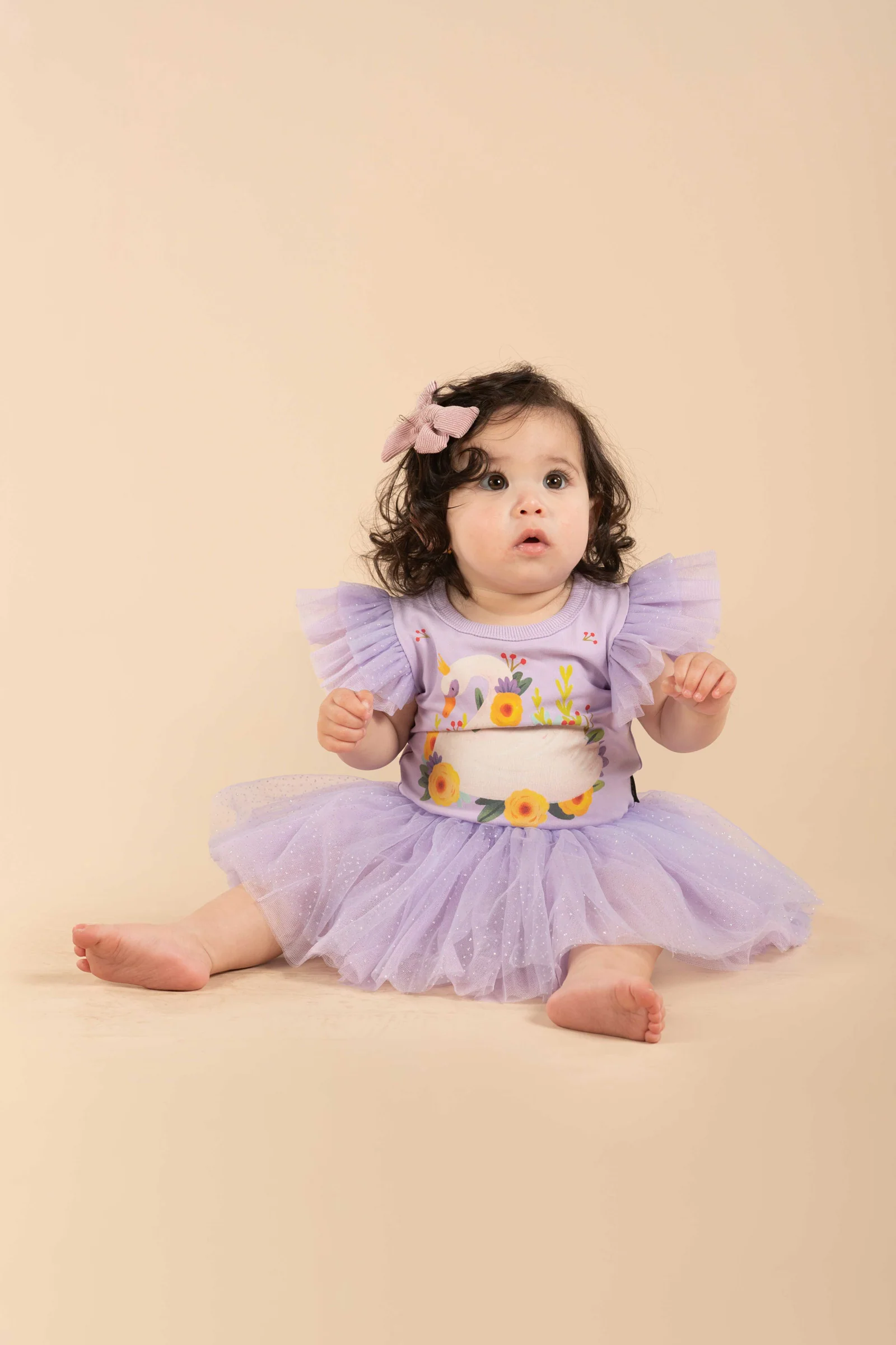 Rock Your Baby Princess Swan Baby Circus Dress - Image 5