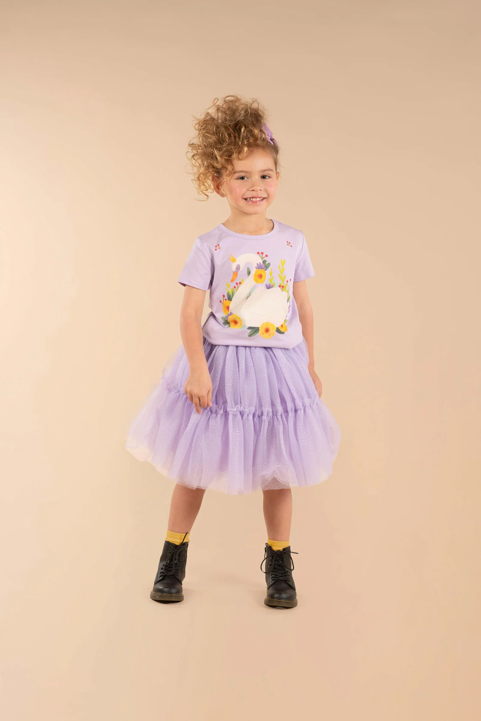 Rock Your Baby Princess Swan Tulle Skirt - Image 3