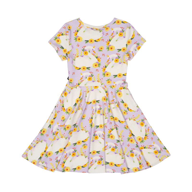 Rock Your Baby Princess Swan Waisted Dress - Image 3