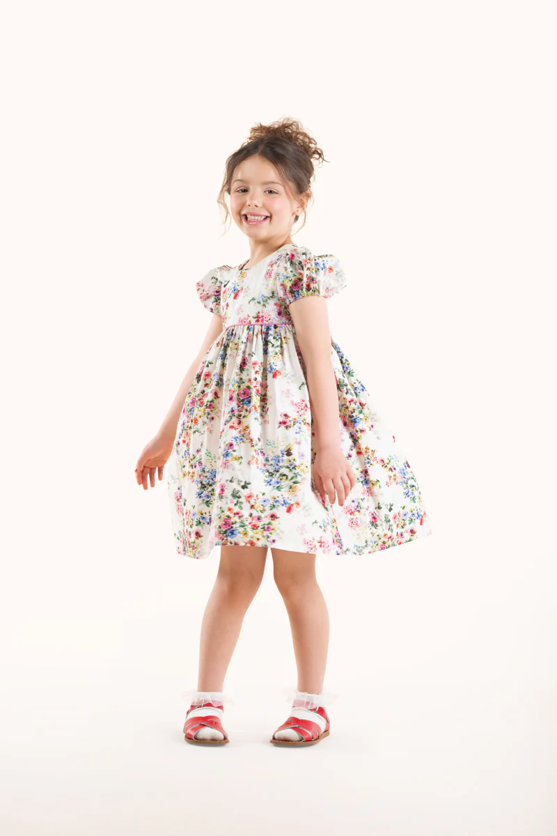 Rock Your Baby Puff Sleeve Dress - Wild Meadow - Image 4