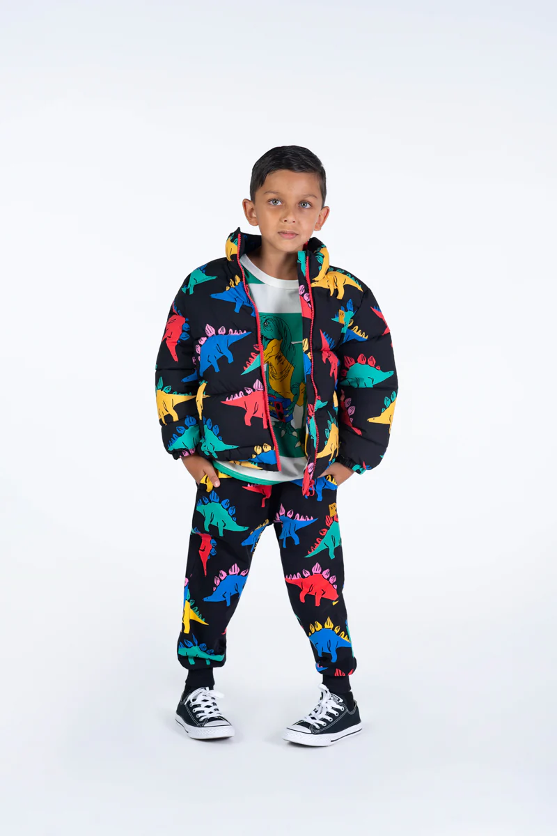 Rock Your Baby Puffer Jacket - Dino Time - Image 2