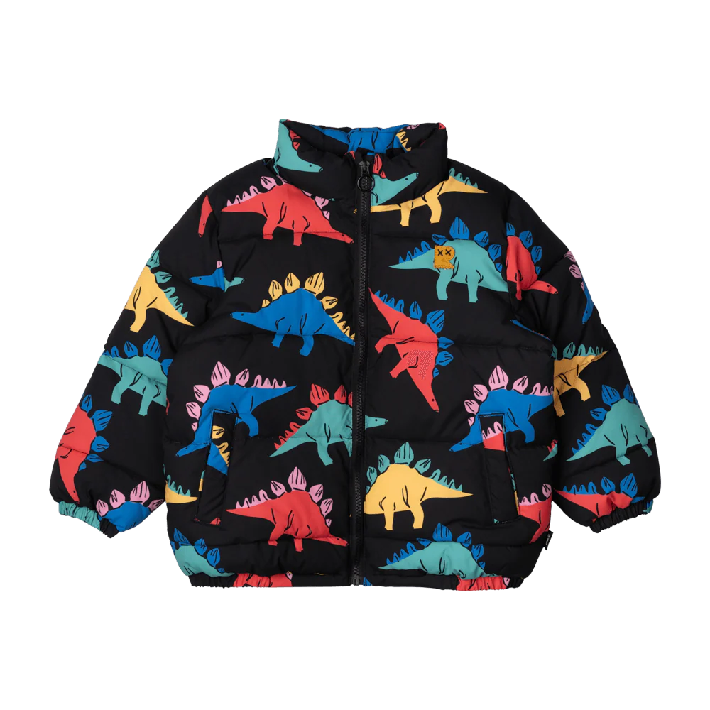 Rock Your Baby Puffer Jacket - Dino Time - Image 6