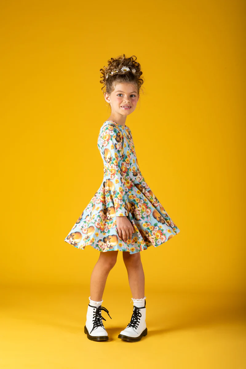 Rock Your Baby Puppy Love Waisted Dress - Image 2