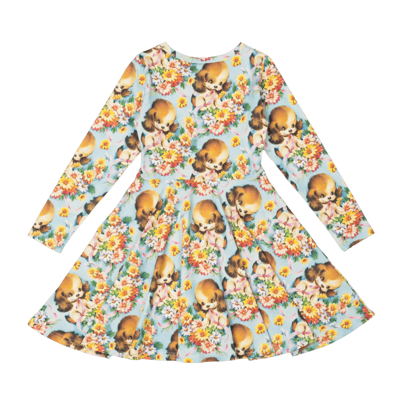 Rock Your Baby Puppy Love Waisted Dress - Image 3