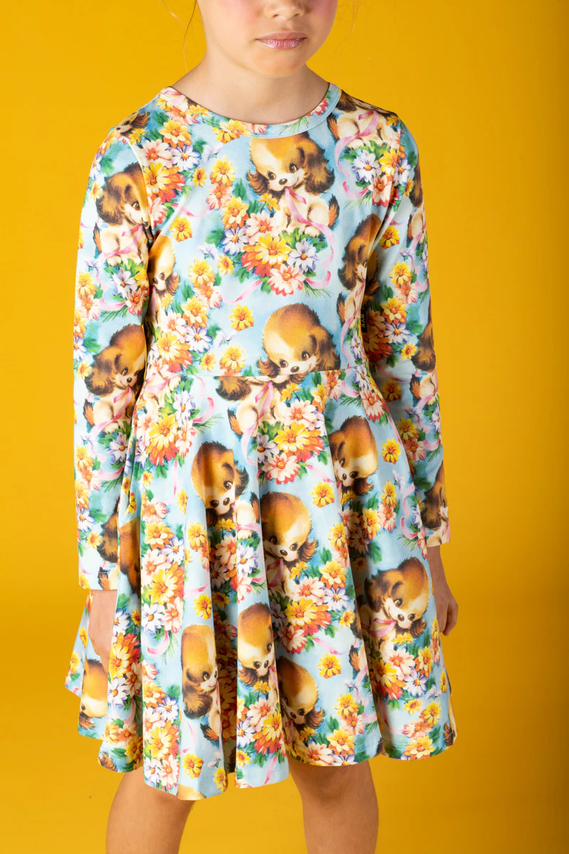 Rock Your Baby Puppy Love Waisted Dress - Image 4