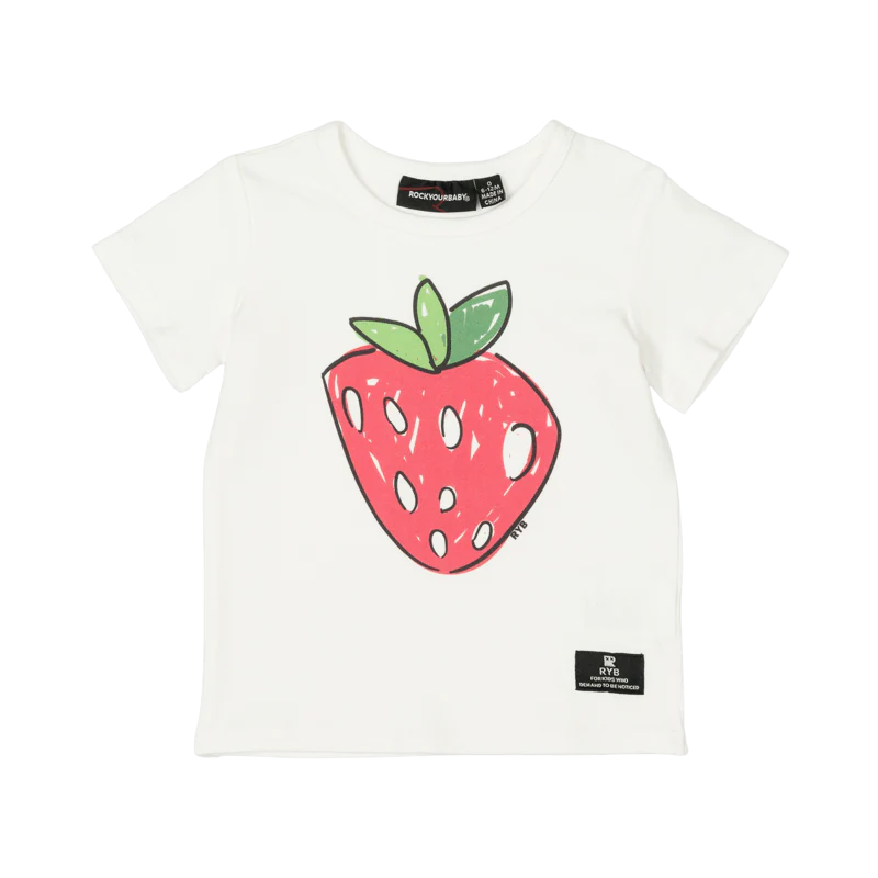 Rock Your Baby Strawberry Baby T-Shirt