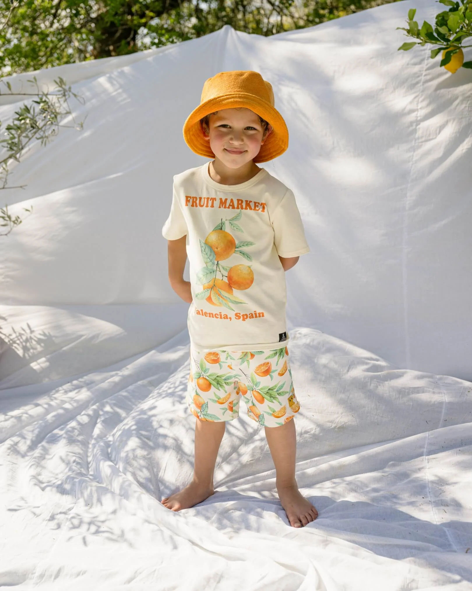 Rock Your Baby Summer Bucket Hat - Orange - Image 2