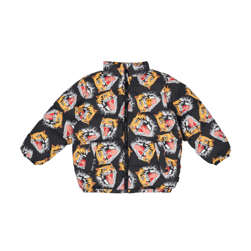 Rock Your Baby Tiger Puff Padded Jacket With Lining - Image 4
