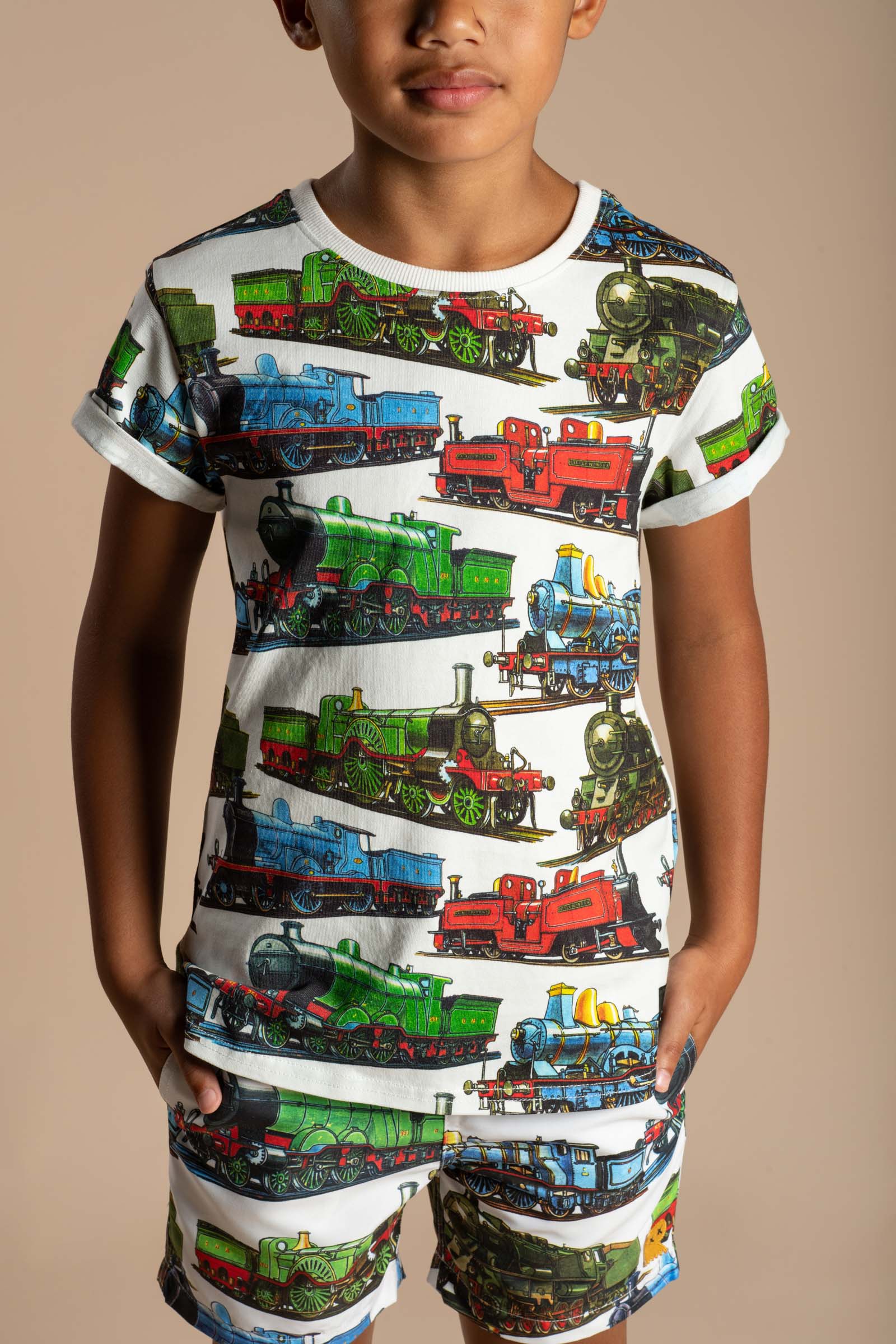 Rock Your Baby Trainspotter Boxy Fit T-Shirt - Image 2