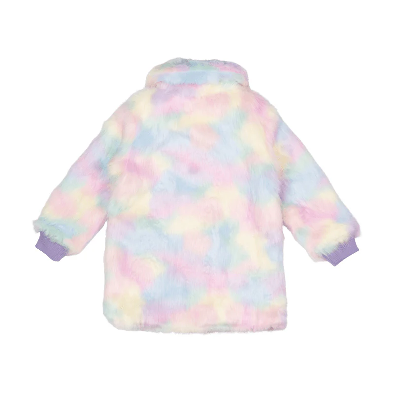 Rock Your Baby Unicorn Faux Fur Jacket With Lining - Image 3
