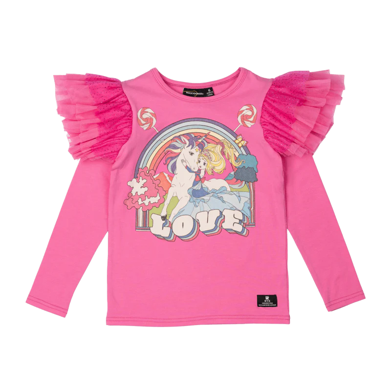 Rock Your Baby Unicorn Love Long Sleeve T-Shirt