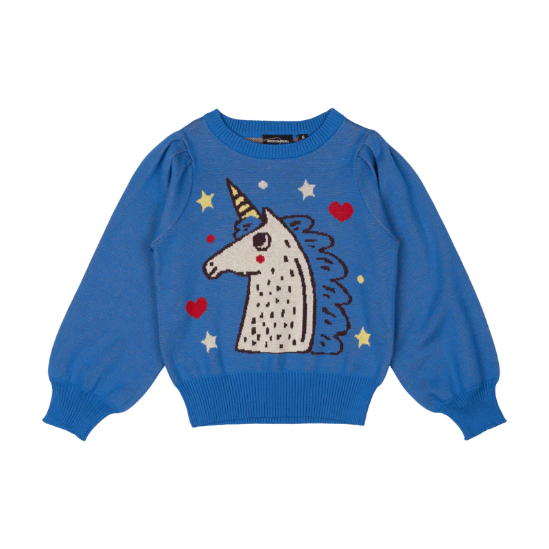 Rock Your Baby Unicorn Magic Knit Sweater