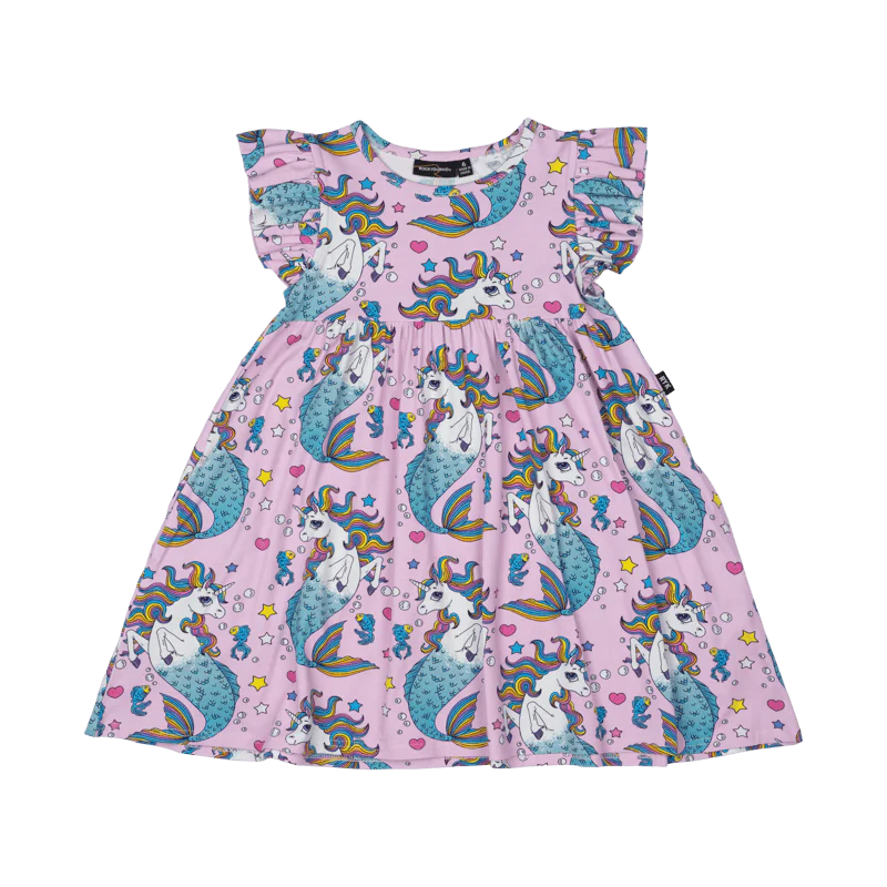 Rock Your Baby Unicorn Mermaids Dress