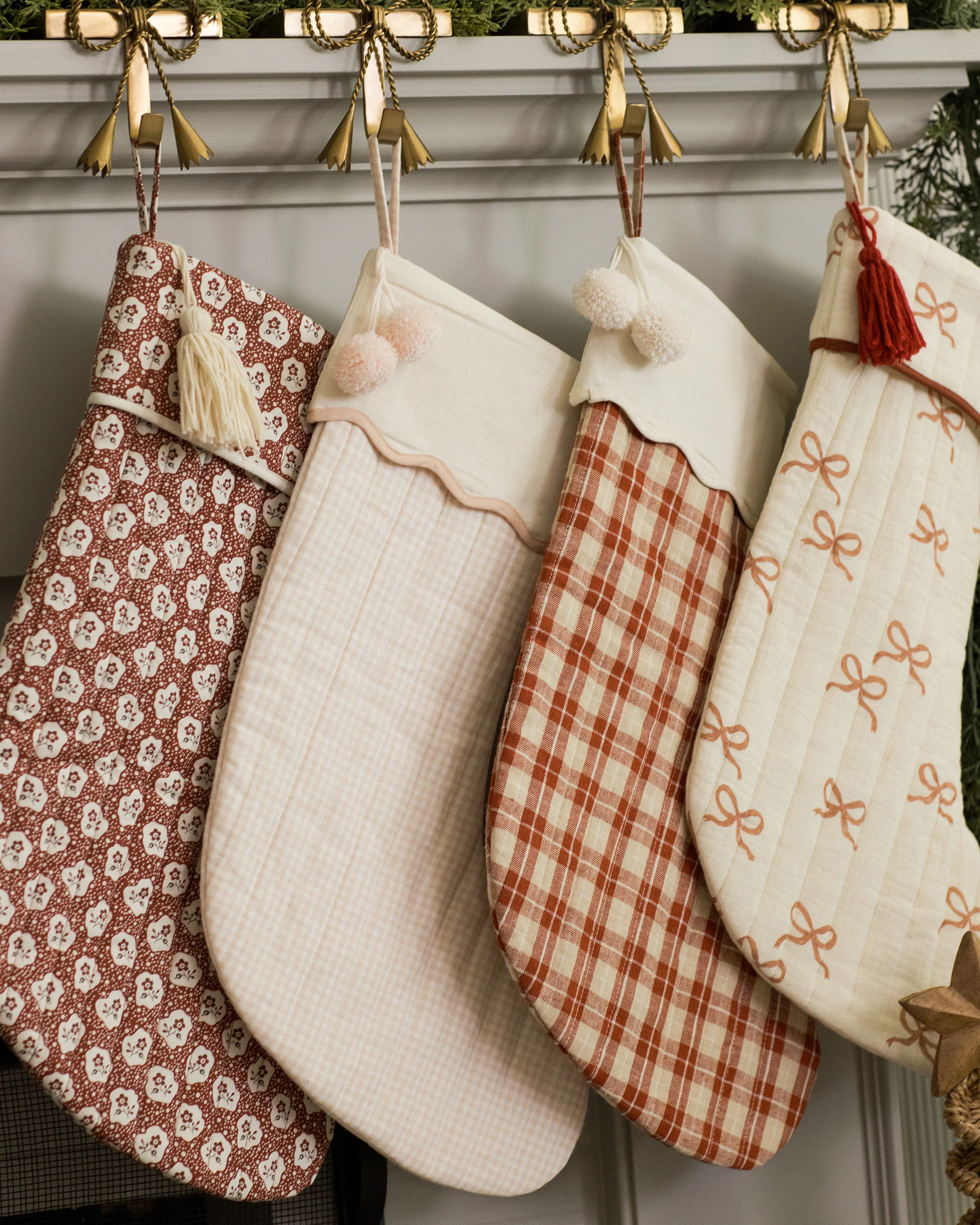 Christmas Stocking - Ruby Bows - Image 2