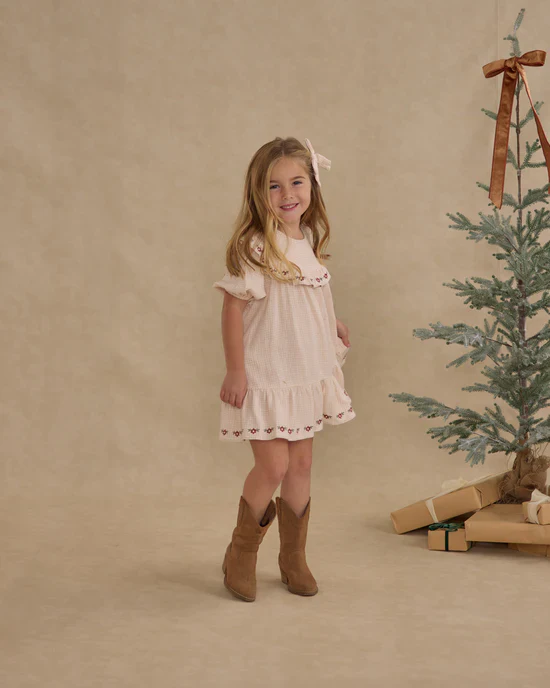 Cordelia Dress - Petal Gingham - Image 6