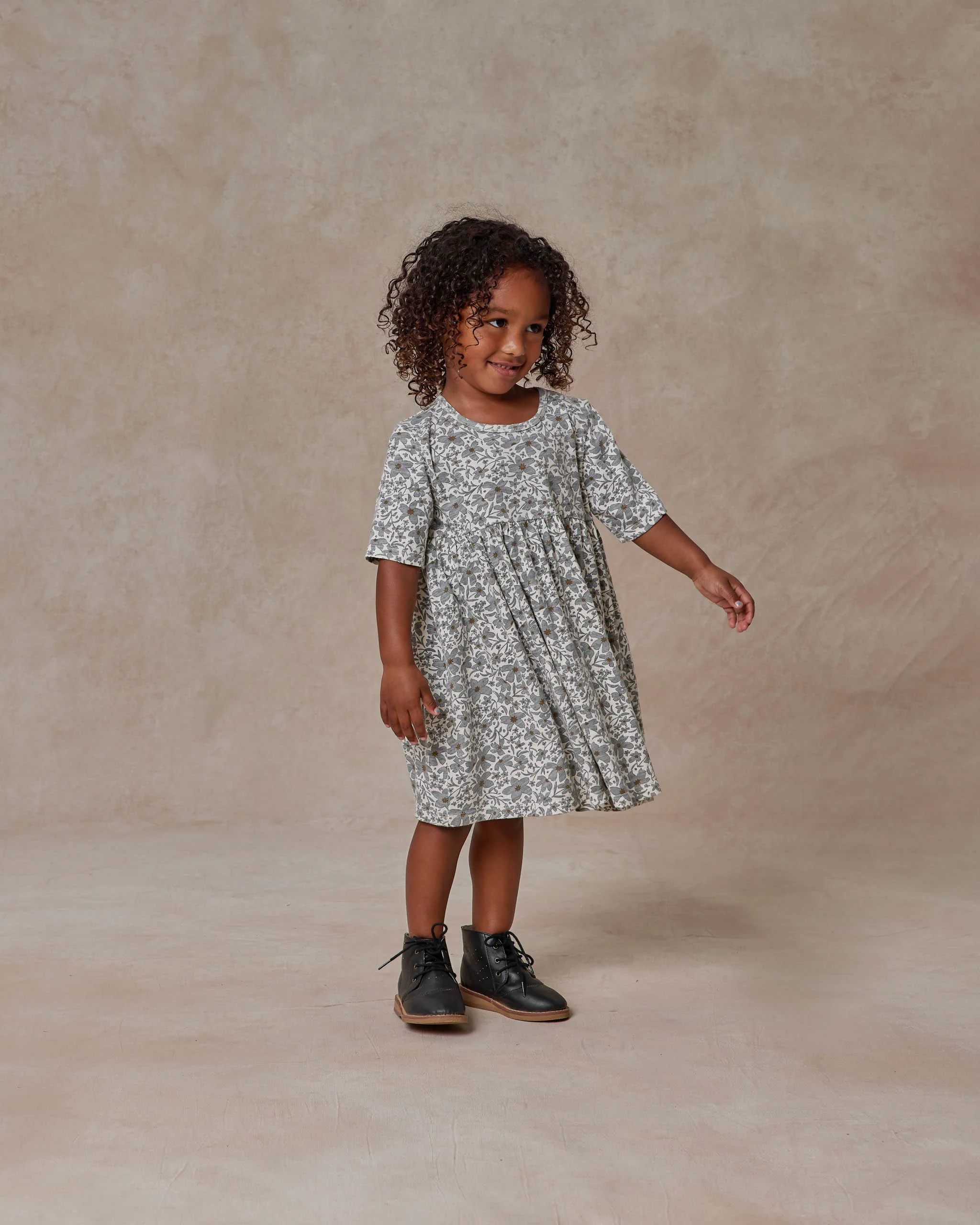 Rylee + Cru Finn Dress - Georgia Blue Floral - Image 3