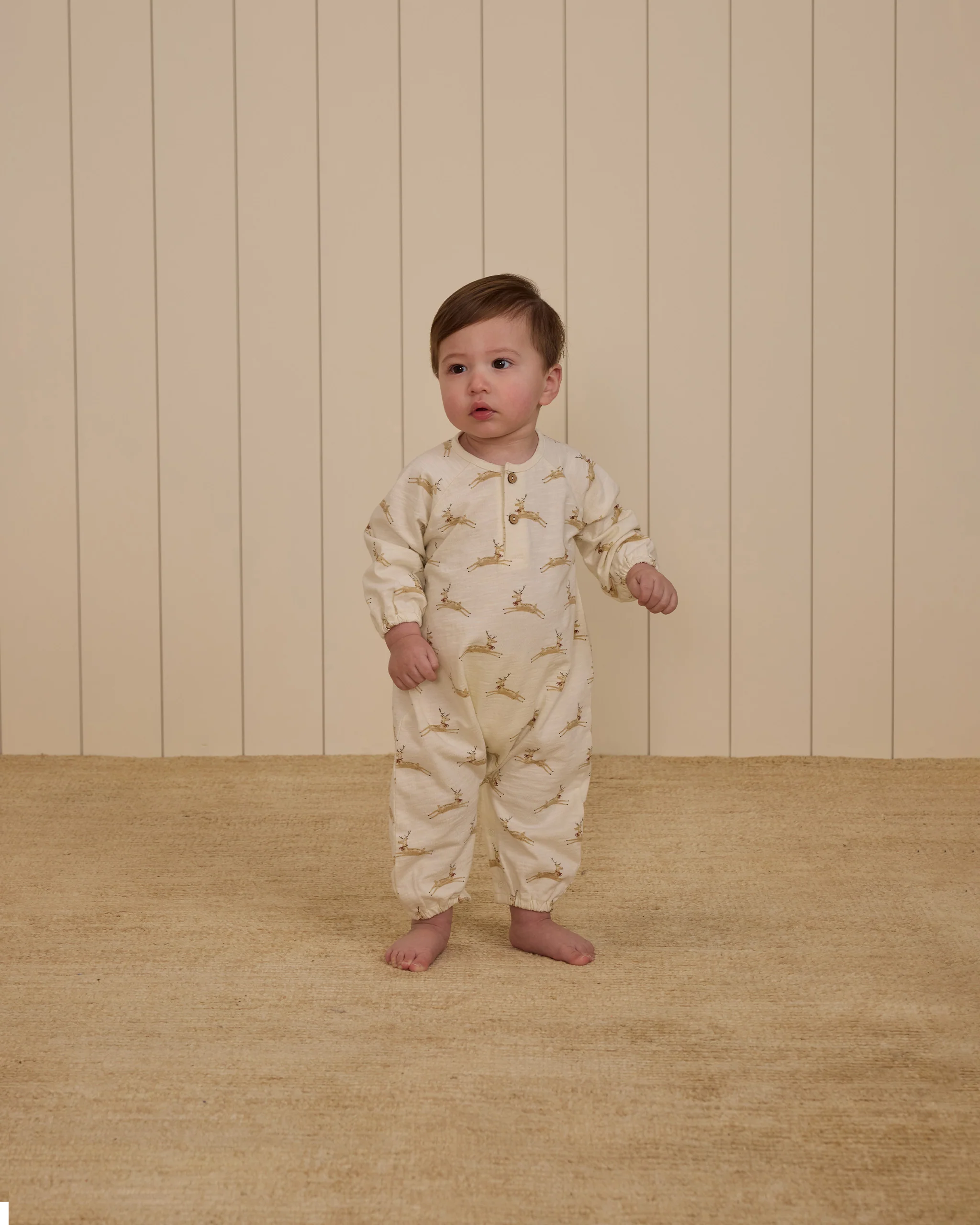 Rylee + Cru Henley Jumpsuit - Reindeer - Image 2