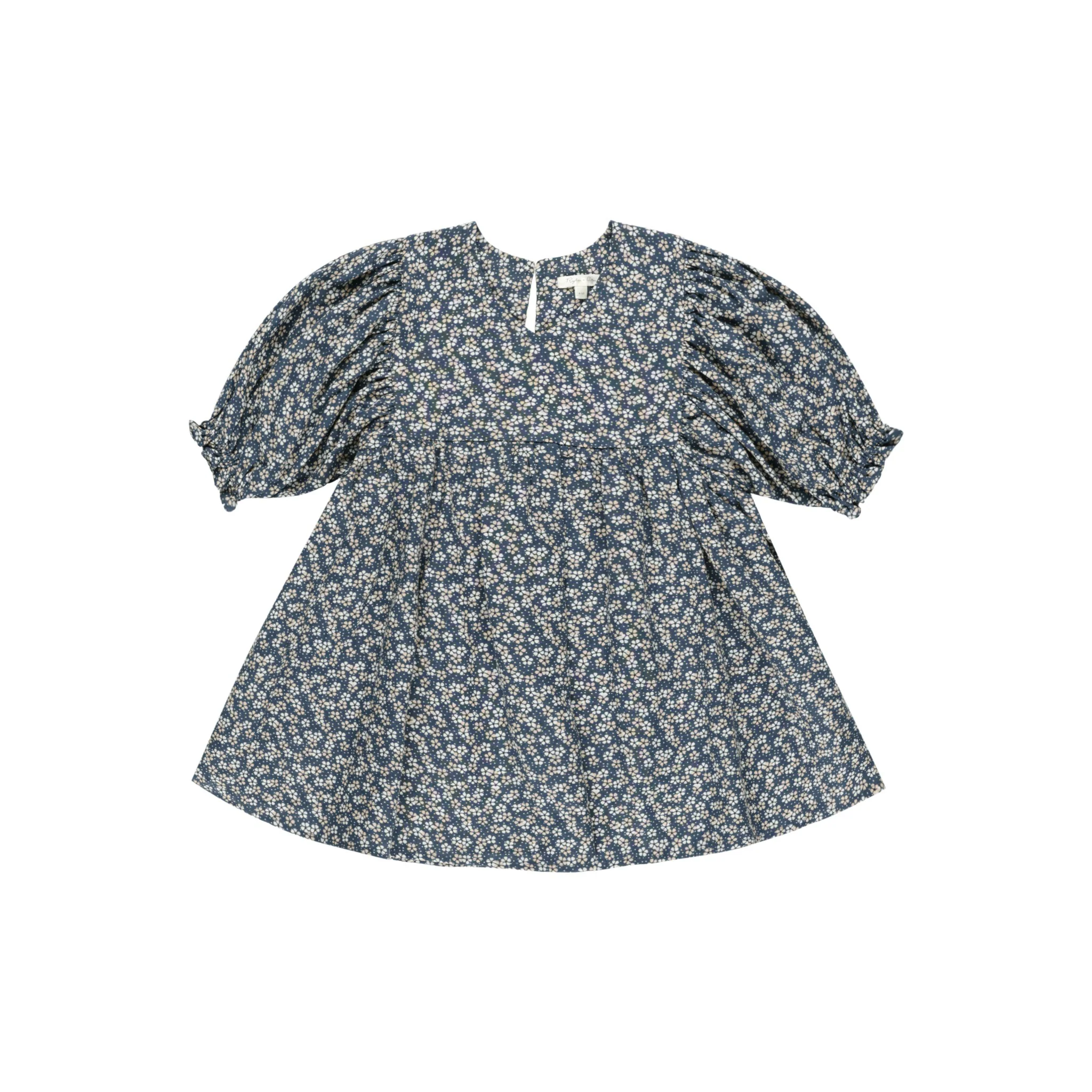 Rylee + Cru Jolene Dress - Blue Floral