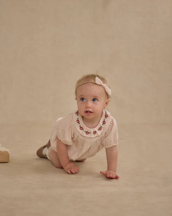 Lula Romper - Petal Gingham - Image 4