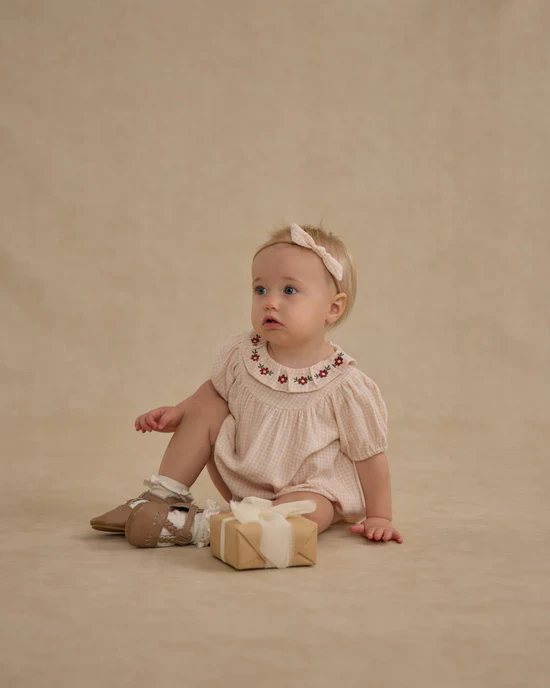 Lula Romper - Petal Gingham - Image 5