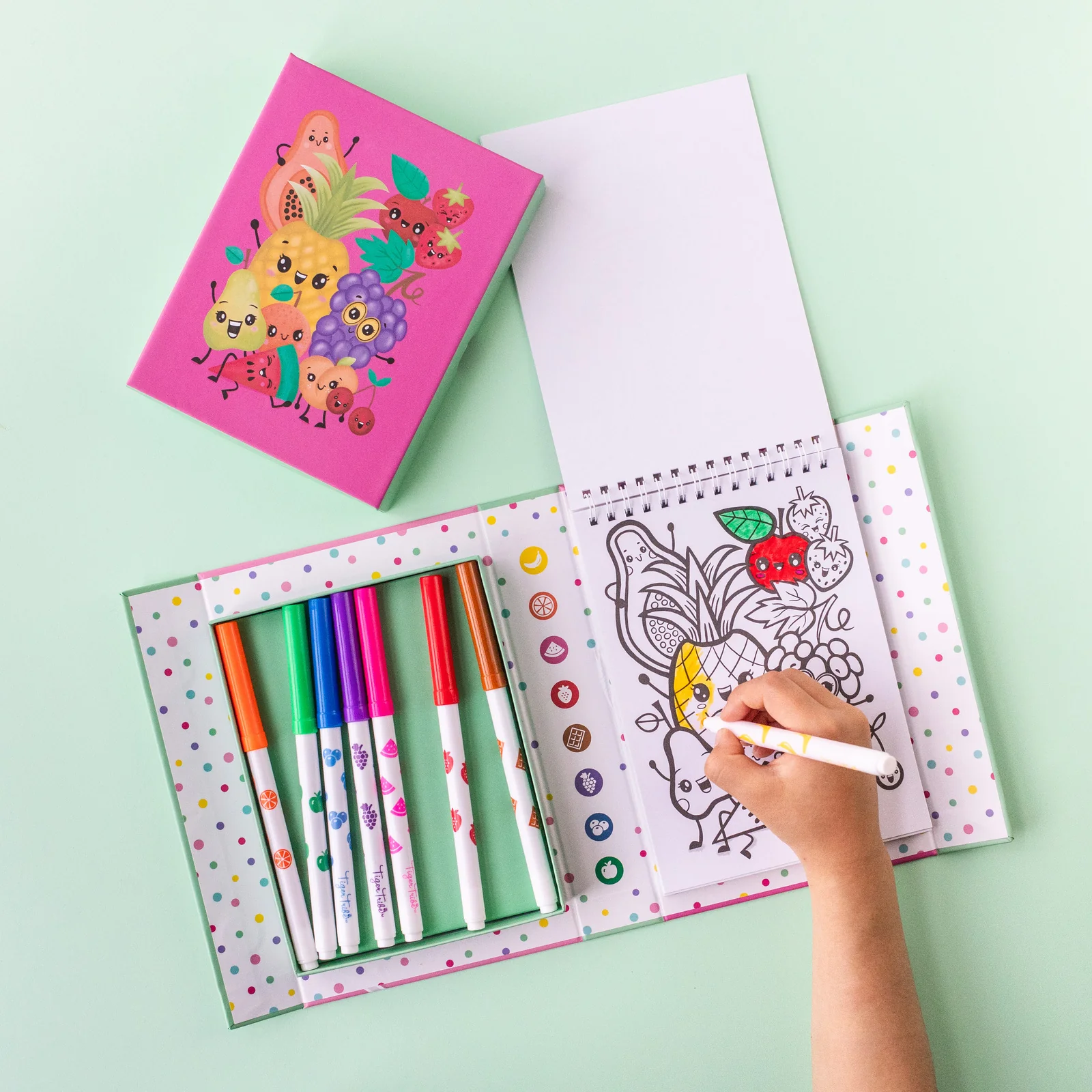 Scented Colouring Set - Fruity Cutie - Image 3