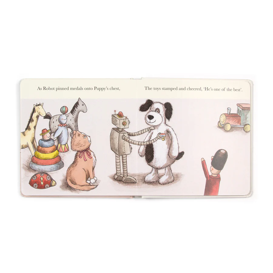Hardcover Scruffy Puppy Board Book - Image 4
