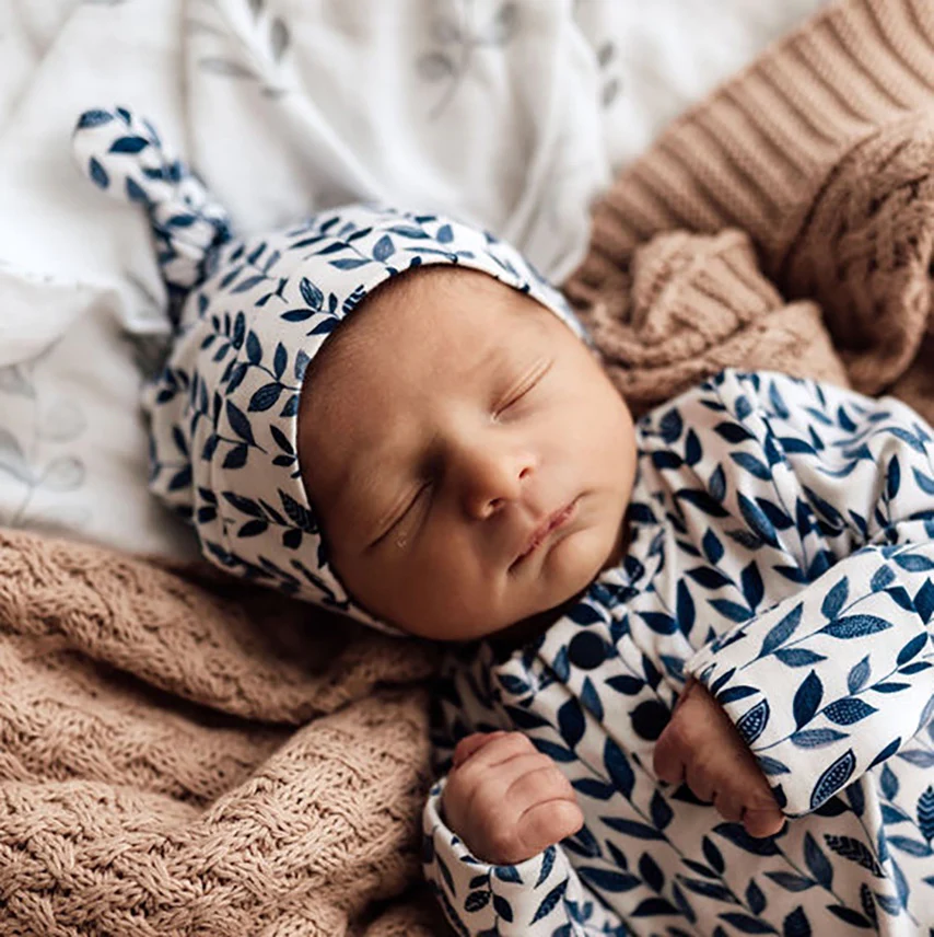 Snuggle Hunny Kids Knotted Beanie - Nightshade