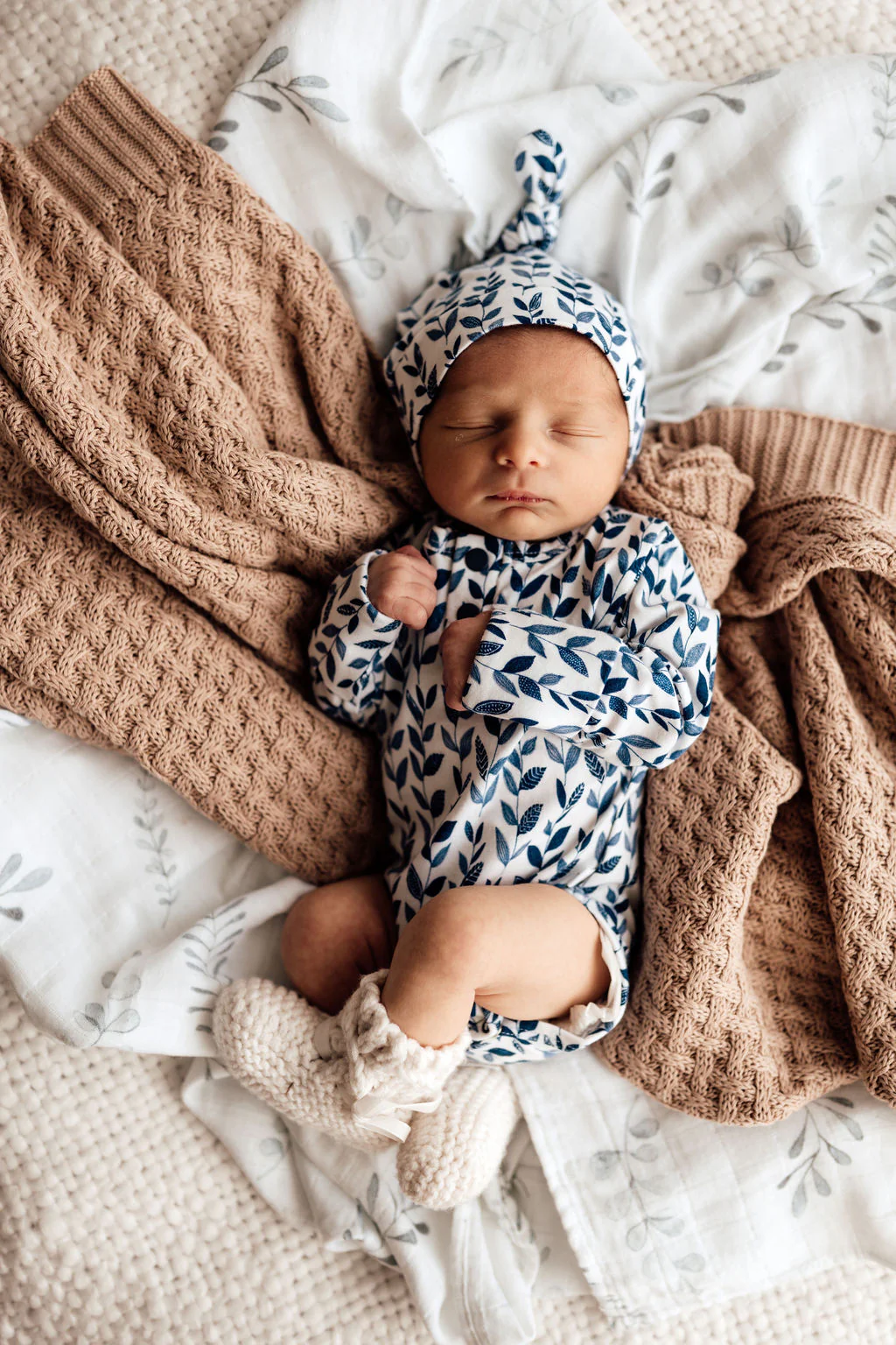 Snuggle Hunny Kids Knotted Beanie - Nightshade - Image 2