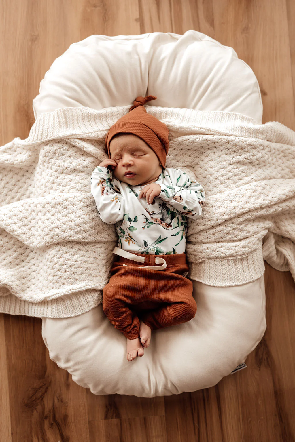 Snuggle Hunny Kids Long Sleeve Bodysuit - Eucalypt - Image 7