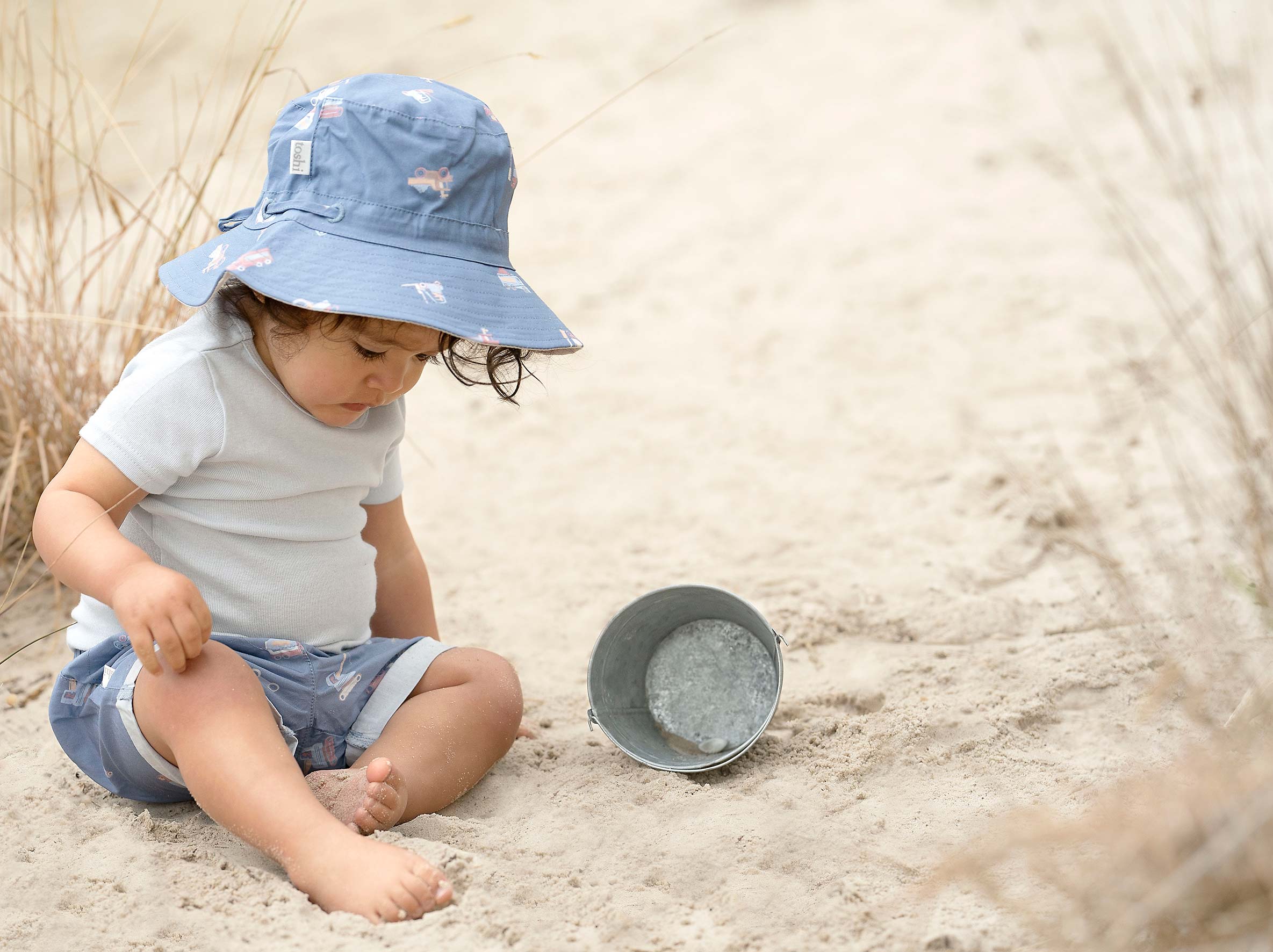 Toshi Sun Hat - Playtime Big Diggers - Image 4