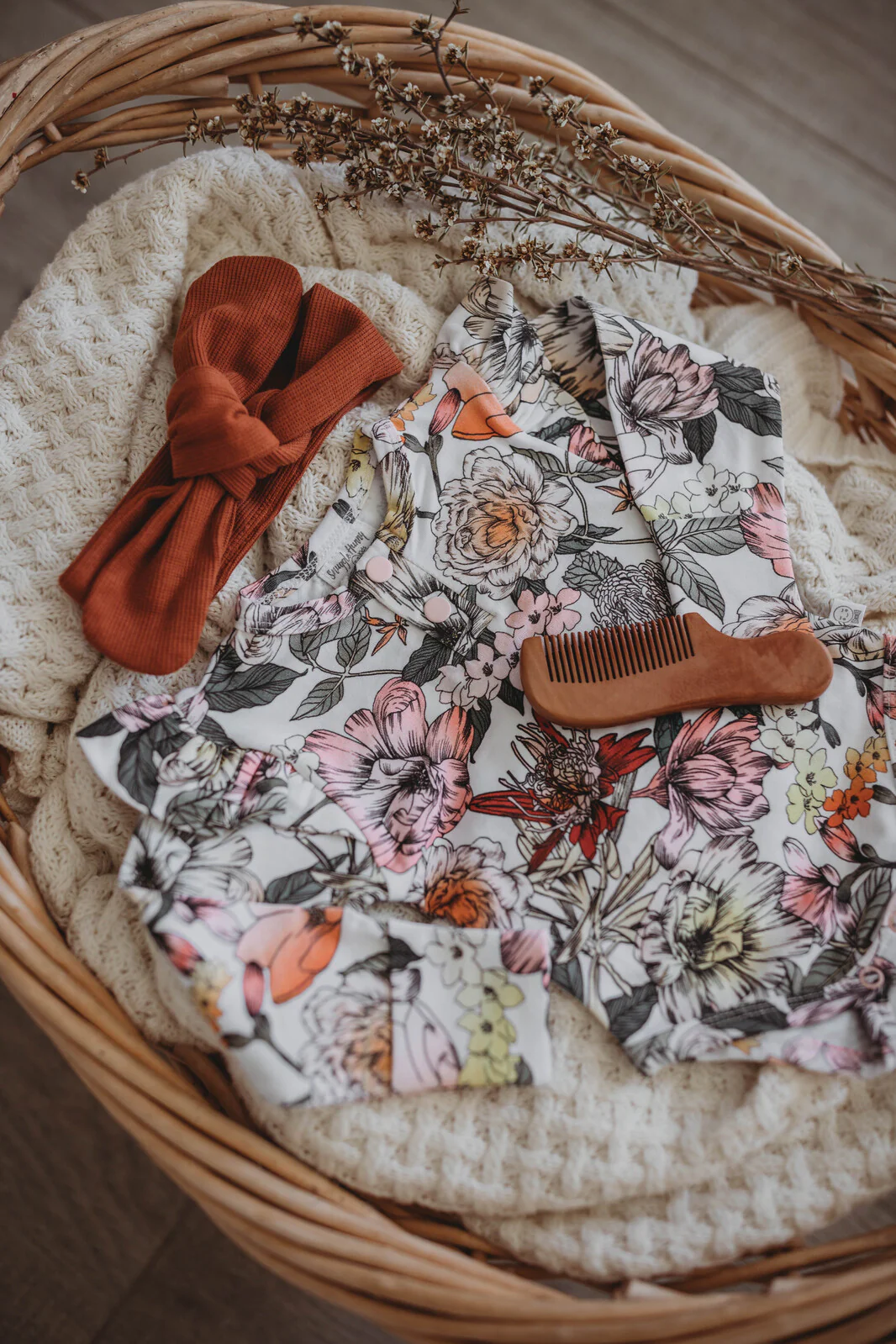 Snuggle Hunny Kids Top Knot - Biscuit - Image 5