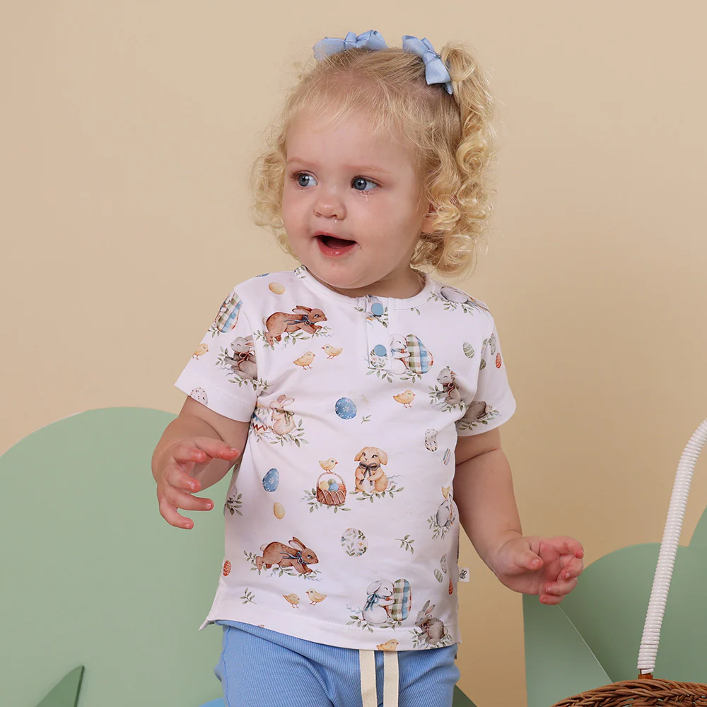 Flopsy Bunnies Organic Short Sleeve Top - Image 2