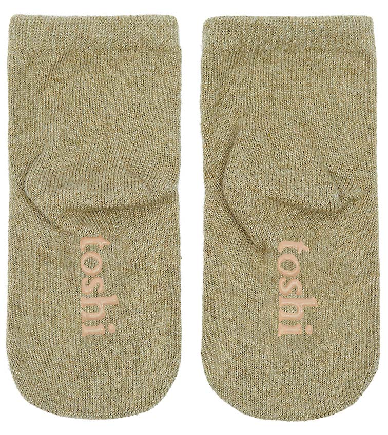 Toshi Organic Ankle Socks - Dreamtime / Olive - Image 6
